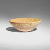 James Lovera, Bowl, c. 1970, volcanic-glazed earthenware