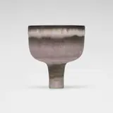 Carolyn Chester, Footed vessel, glazed porcelain