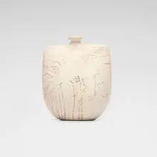 Peter Hayes, Bow Form, c. 1990, raku-fired earthenware