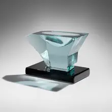 John Lewis, Glacier, 1986, cast glass