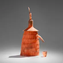 Jay Musler, Against the Horizon, 1995, glass, oil paint