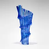 Richard Royal, Untitled from the Shelter series, 1990, pulled, cut, and fused Pastarelli glass