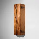 Charles B. Cobb, Wall-mounting jewelry box, 1985, shedua, wenge