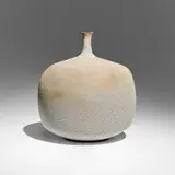 Kevin Nguyen, Vase, 2006, white crackle-glazed Black Mountain stoneware