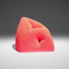 Maxwell Mustardo, Triangulated Orange Mug, 2021, glazed stoneware, PVC