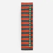 Tom Loeser, Extrusion wall-hanging cabinet, 1996, painted mahogany