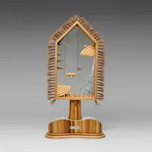 Tommy Simpson, Giotto, c. 1991, various woods, aluminum, metal, Plexiglas