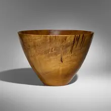 Ed Moulthrop, Tulipwood Bowl, c. 1990, tulipwood