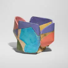 John Gill, Vase, 1996, glazed stoneware