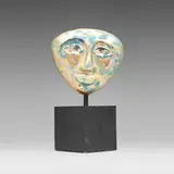 Beatrice Wood, Mask, lustre-glazed earthenware