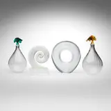 Alessandro de Santillana and Laura de Santillana Yoichi Ohira, Collection of four works, glass