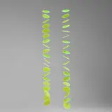 Fernando and Humberto Campana, Acrylic Glass Mobiles, pair, 2000, acrylic, fishing line