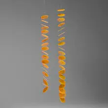 Acrylic Glass Mobiles, pair by Fernando and Humberto Campana, 2000, acrylic, fishing line, sold May 2026