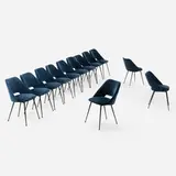 Modern, Dining chairs, set of twelve
