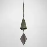 Paolo Soleri, Windbell, c. 1975, patinated bronze, copper