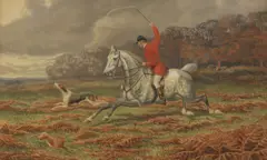 Edward Algernon Stuart Douglas, On the Hunt, watercolour