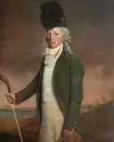 Sir Henry Raeburn Ra, Portrait of John Campbell of Saddell, oil on canvas