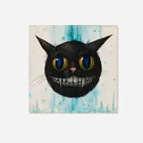 Jeff Soto, Black Cat, 2007, acrylic on panel