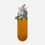 Jeremy Fish, Silly Pink, 2005, acrylic and varnish on wood