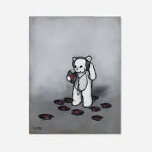 Luke Chueh, Sound-Bite, 2005, acrylic on panel