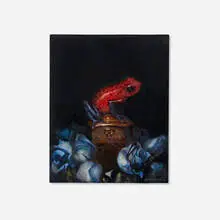 Martin Wittfooth, Toxin, 2009, oil on panel