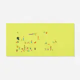 Megan Whitmarsh, The Life of Yeti, c. 2005, embroidery on canvas