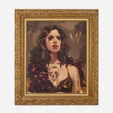 Michael Hussar, Untitled, 2005, acrylic on canvasboard