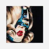 Sandra Chevrier, La Cage quand le crime ne paie pas, 2014, acrylic on panel