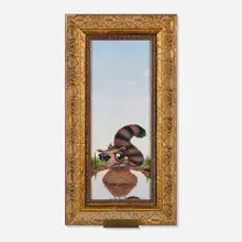 Scott Musgrove, Microsciurus Gallus, 2002, oil on board in artist's frame