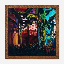 Seth Armstrong, Katherine's Window, 2017, oil on panel