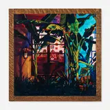 Seth Armstrong, Katherine's Window, 2017, oil on panel