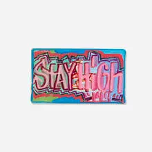 Stay High, Untitled, acrylic on canvas