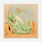 Tiffany Bozic, Namibia, 2008, acrylic on maple panel