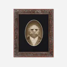 Travis Louie, Billy the Brute, c. 2008, acrylic on board in artist's frame