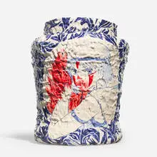 Sachi Moscowitz, Aftermath, 2023, glazed porcelain