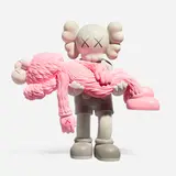 Kaws, Gone (Gray/Pink), 2019, painted cast vinyl