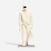 Nuno Viegas, Writer III, 2021, cast resin, aluminum