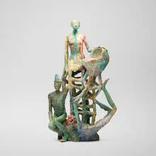 Sunkoo Yuh, Untitled, c. 2010, glazed stoneware