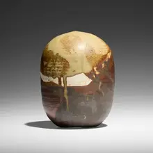 Toshiko Takaezu, Closed Form (with rattle), c. 2000, glazed porcelain