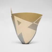 Jon Middlemiss, Altered Ceramic Pot, c. 2003, glazed stoneware