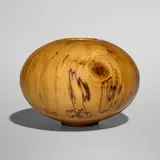 Philip Moulthrop, Spalted Silver Maple Globe, 2005, spalted silver maple