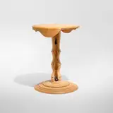 Peter Exton and Dick Codding, Table Melt 2, 1996, curly maple, ebony