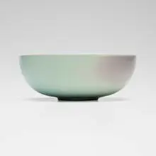 Fong Chow, Jun-type bowl, 1946, glazed stoneware
