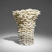 Ruth Borgenicht, Flared Vessel, 2005, bisque stoneware