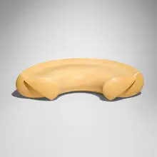 Michael Graham, Curved box, 1985, maple