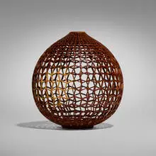J. Paul Fennell, Diamond Geodesic, 2018, mesquite