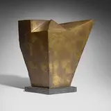 Émile Gilioli, L'homme de paix, cast patinated bronze, marble