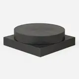 Christian Woo, Noga coffee table, stained ash