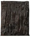 Günther Förg, Ohne Titel, Ca. 1990, Bronze mit schwarzer Patina