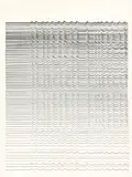 Heinz Mack, Kleines Meer, 1963, Bleistift auf Papier